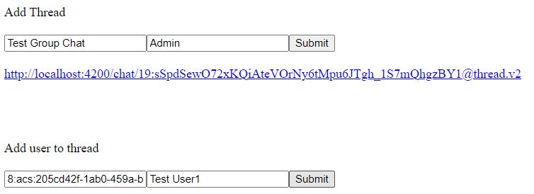Learn about Azure Communication Service Chat Integrated Angular 13.
